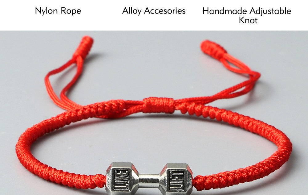 Tibetan Buddhist Charm Bracelets & Bangles Lucky Buddha Elephant Dumbbell Beaded