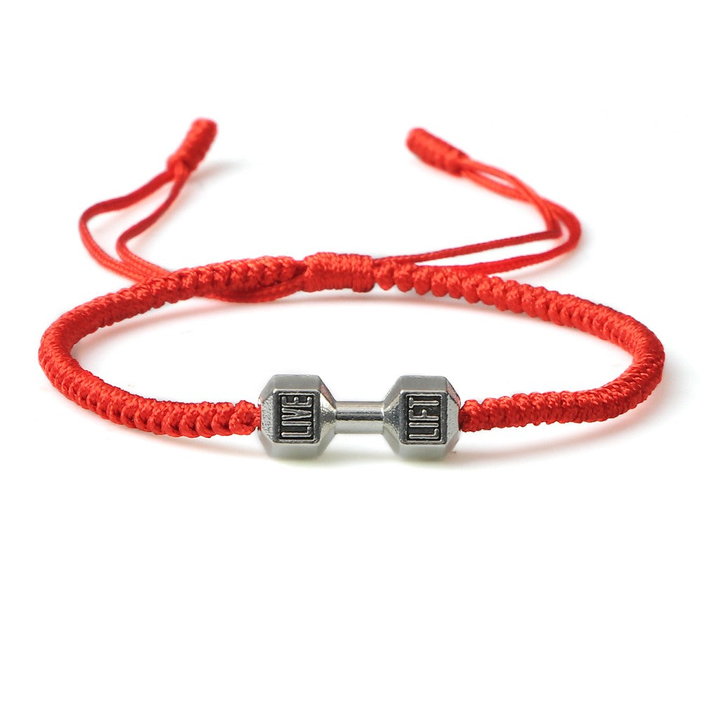 Tibetan Buddhist Charm Bracelets & Bangles Lucky Buddha Elephant Dumbbell Beaded