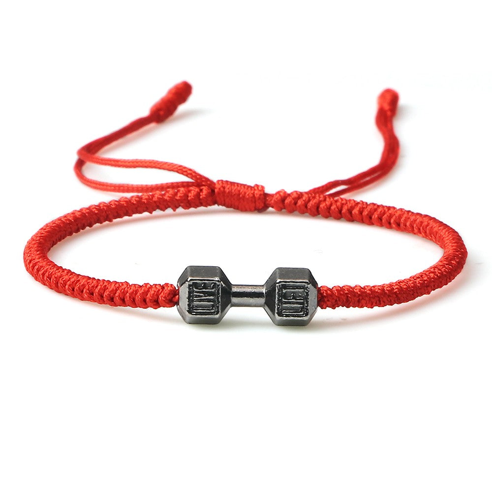 Tibetan Buddhist Charm Bracelets & Bangles Lucky Buddha Elephant Dumbbell Beaded