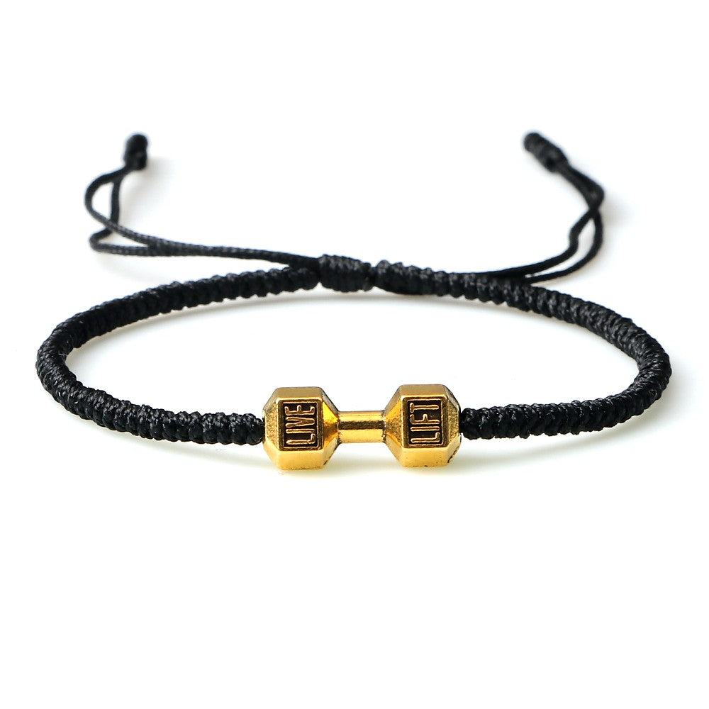 Tibetan Buddhist Charm Bracelets & Bangles Lucky Buddha Elephant Dumbbell Beaded