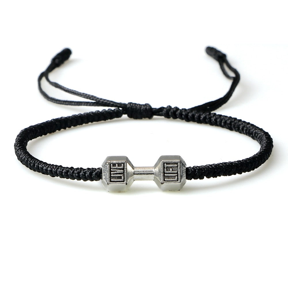 Tibetan Buddhist Charm Bracelets & Bangles Lucky Buddha Elephant Dumbbell Beaded