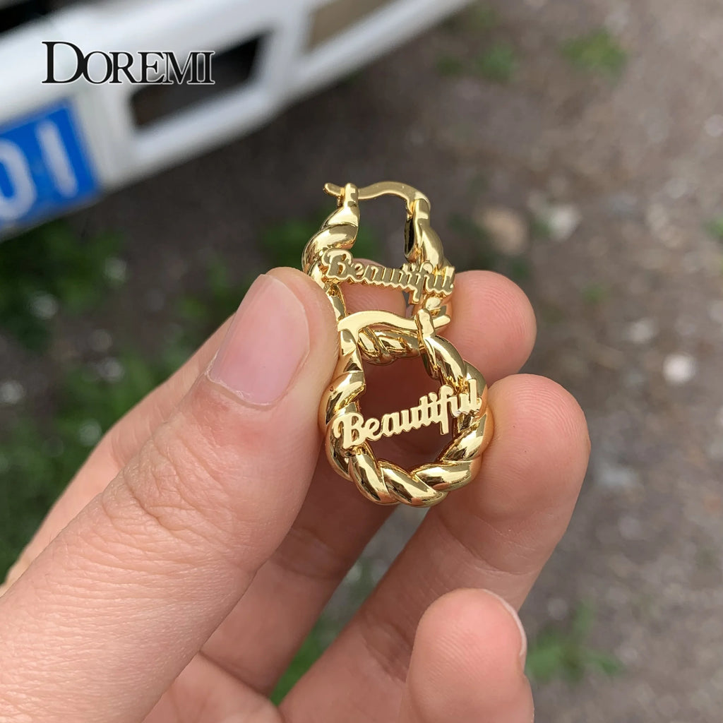 aretes personalizados BEAUTIFUL