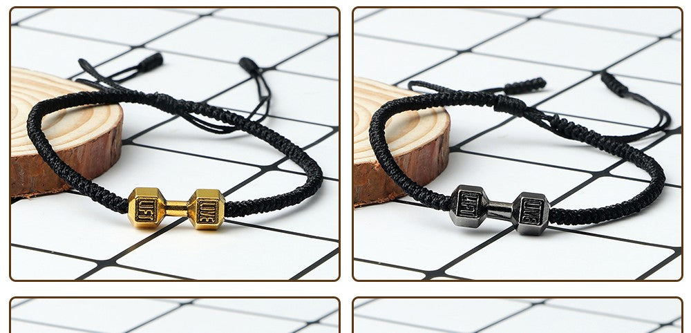 Tibetan Buddhist Charm Bracelets & Bangles Lucky Buddha Elephant Dumbbell Beaded