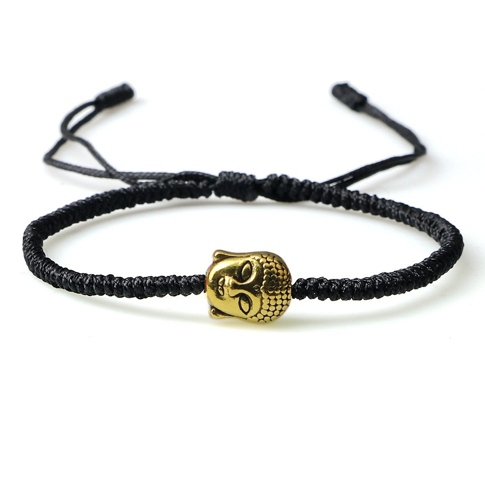 Tibetan Buddhist Charm Bracelets & Bangles Lucky Buddha Elephant Dumbbell Beaded