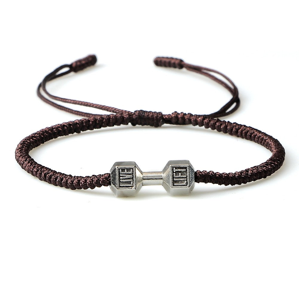 Tibetan Buddhist Charm Bracelets & Bangles Lucky Buddha Elephant Dumbbell Beaded