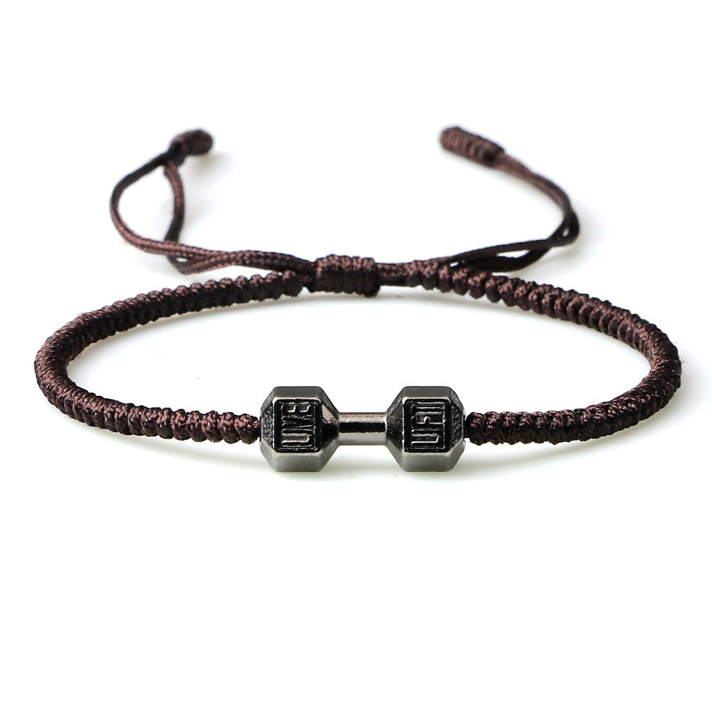 Tibetan Buddhist Charm Bracelets & Bangles Lucky Buddha Elephant Dumbbell Beaded